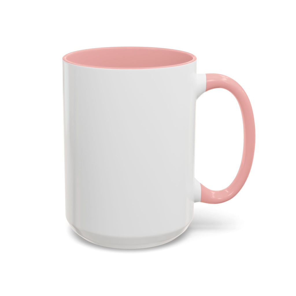 Cat Lover Accent Coffee Mug — Cute Staring Cat Design (11/15 oz)