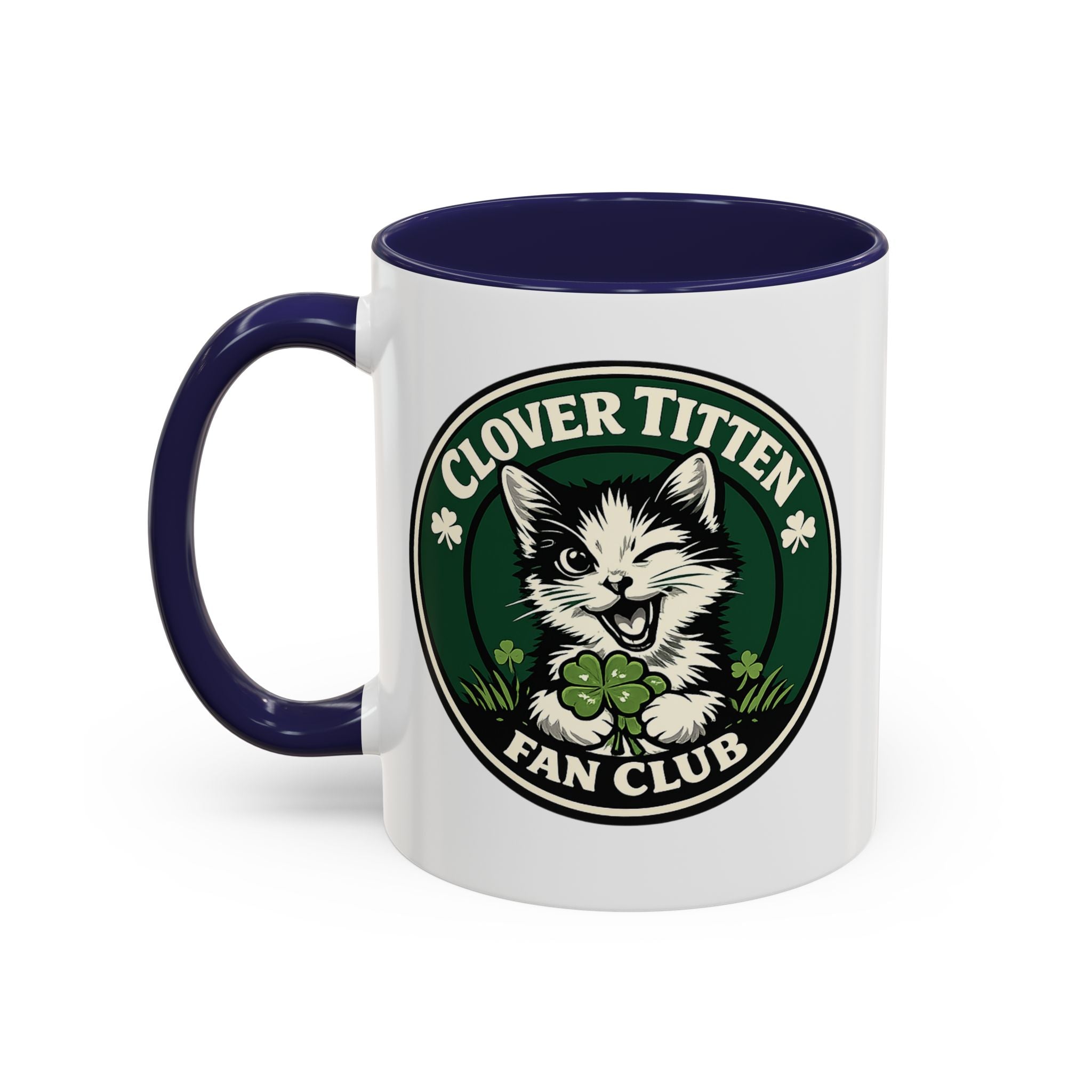 St. Patrick's Lucky Shamrock Coffee Mug — Accent 11/15oz