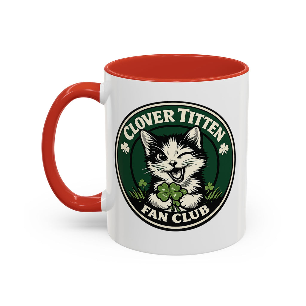 St. Patrick's Lucky Shamrock Coffee Mug — Accent 11/15oz