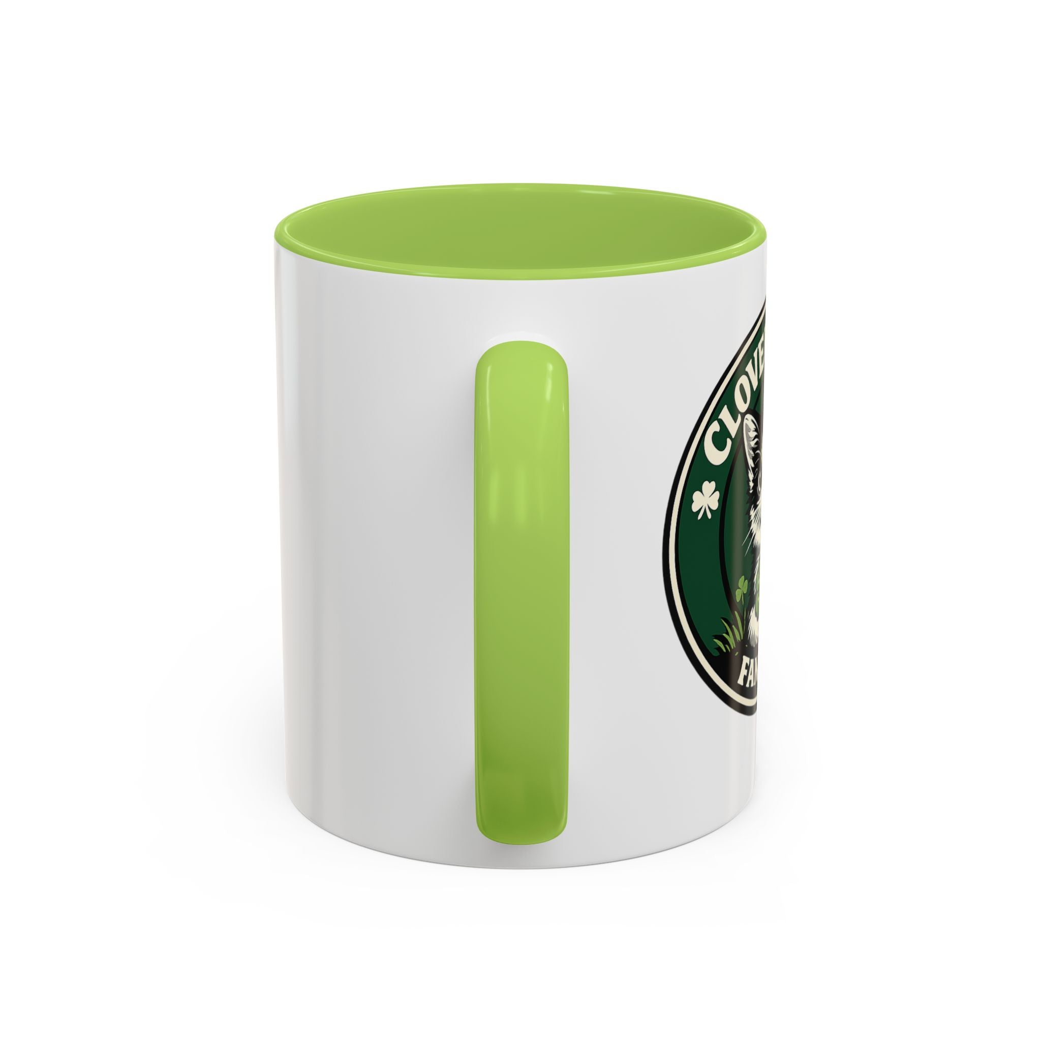 St. Patrick's Lucky Shamrock Coffee Mug — Accent 11/15oz