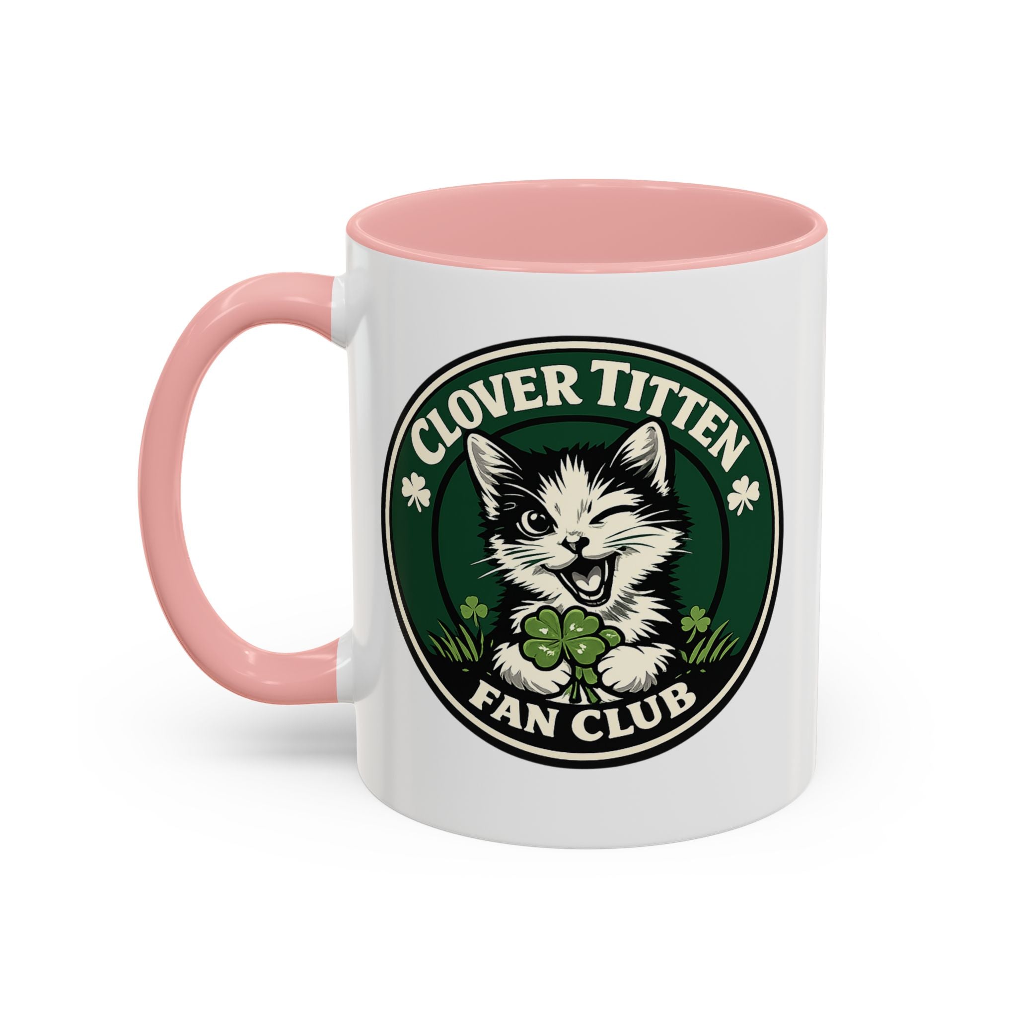 St. Patrick's Lucky Shamrock Coffee Mug — Accent 11/15oz