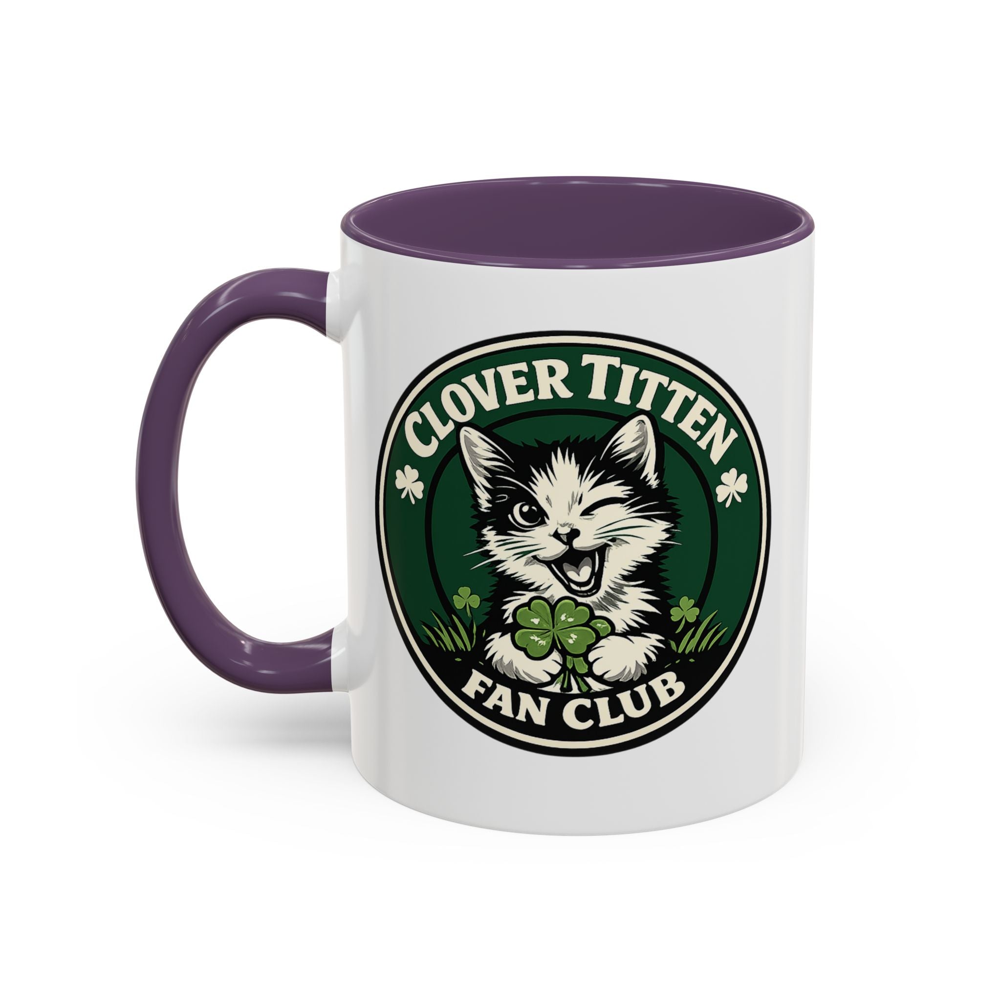 St. Patrick's Lucky Shamrock Coffee Mug — Accent 11/15oz