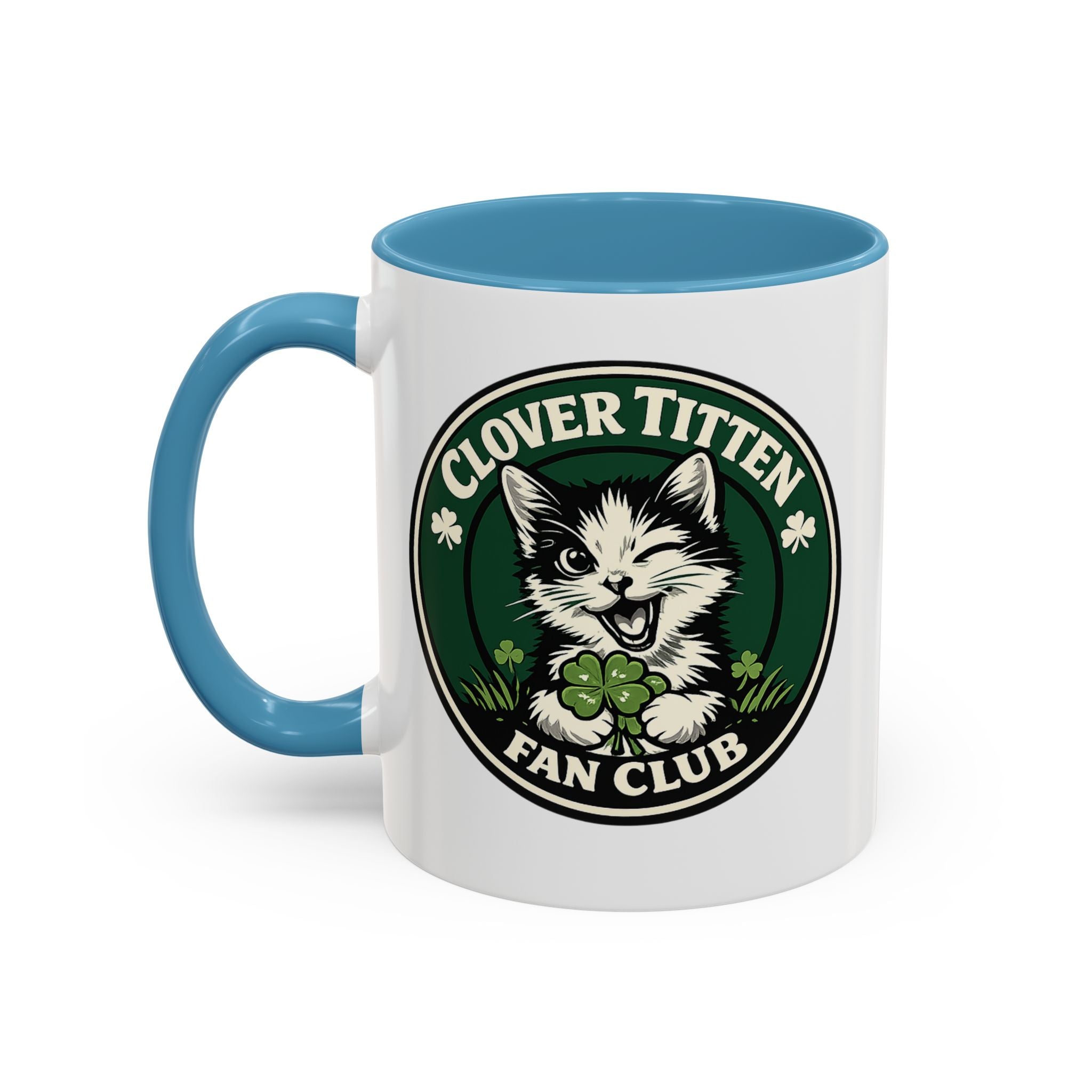 St. Patrick's Lucky Shamrock Coffee Mug — Accent 11/15oz