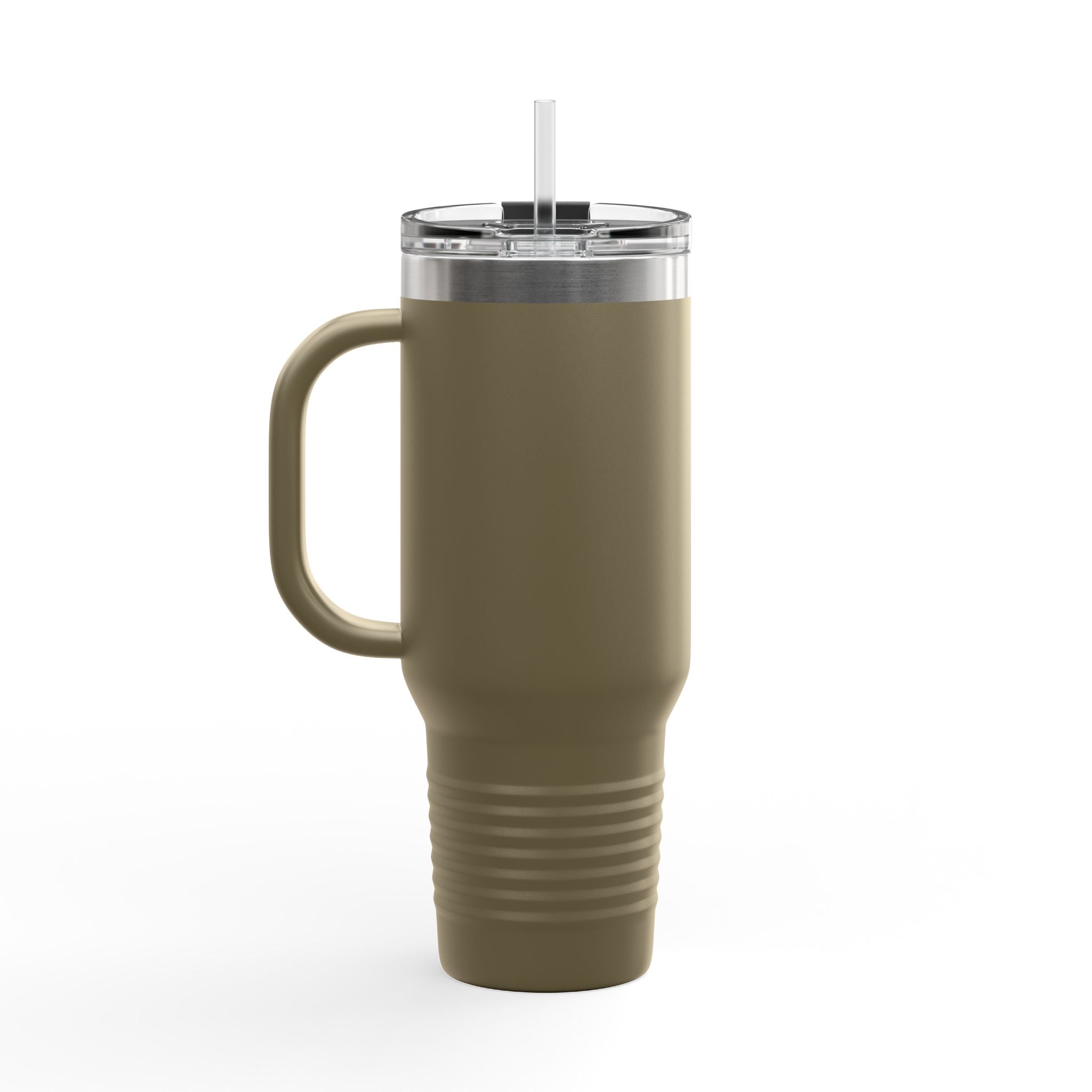 40oz Insulated Travel Mug — "Show Me Dem Kitties" Pin-Up Cat Design