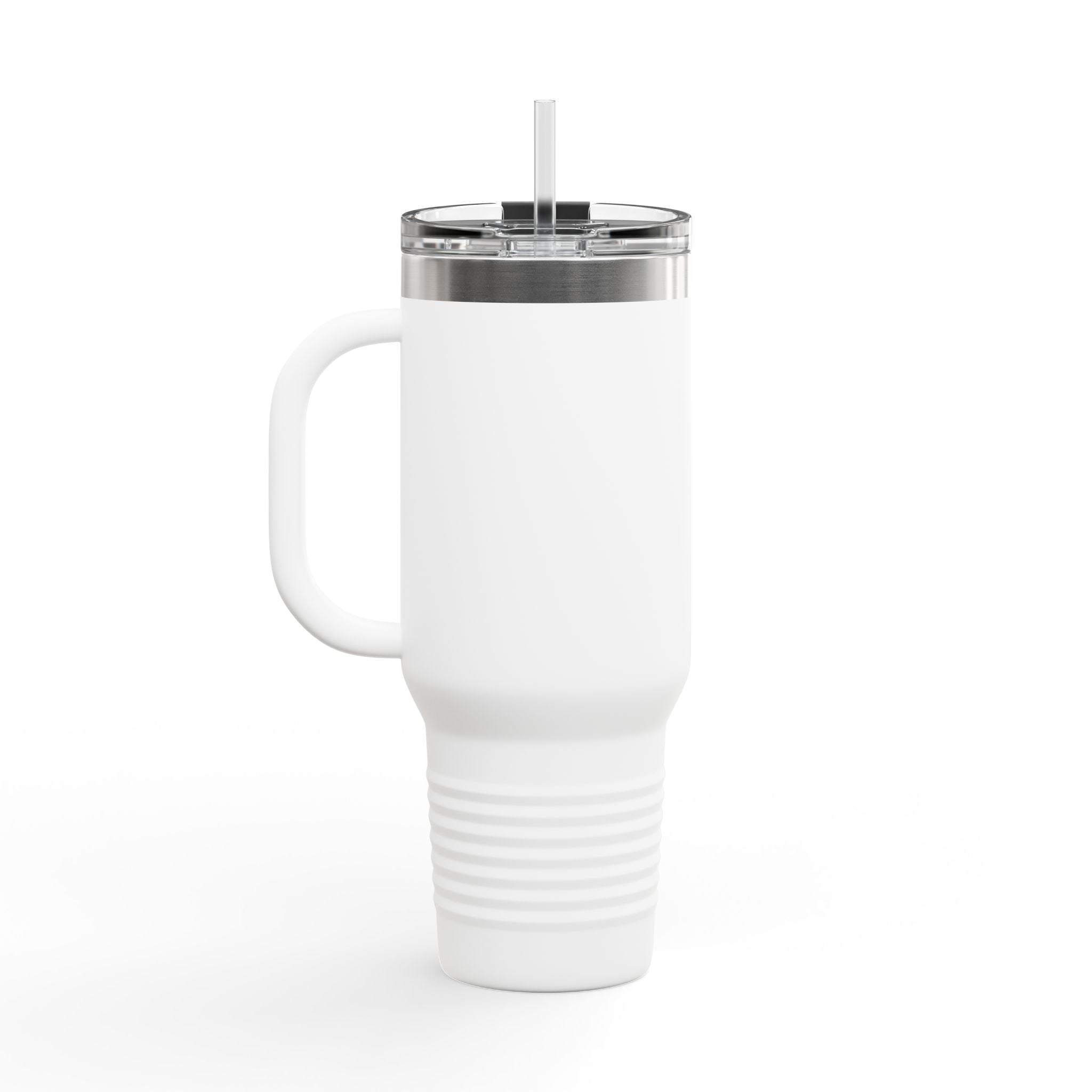 40oz Insulated Travel Mug — Retro Pinup 'Guns & Pies' Design