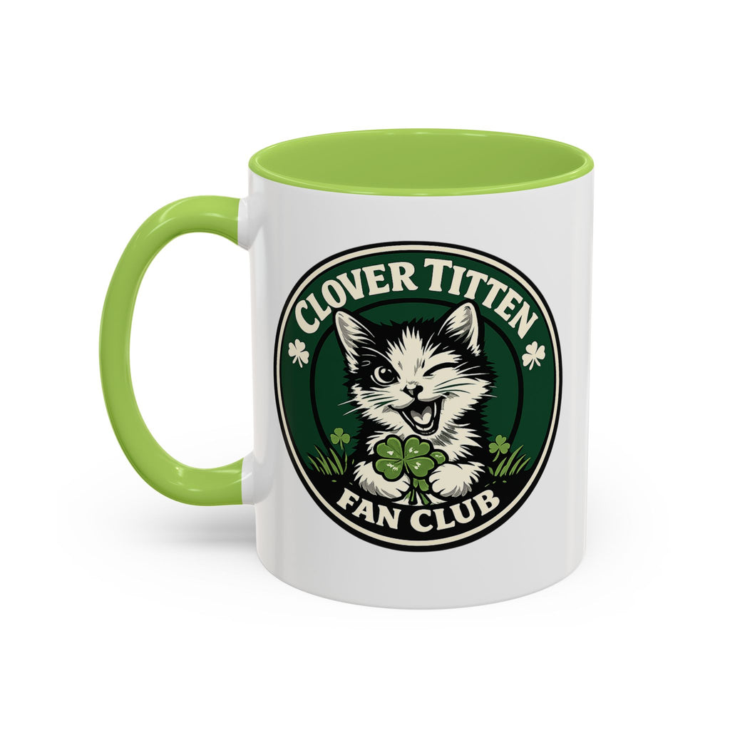 St. Patrick's Lucky Shamrock Coffee Mug — Accent 11/15oz