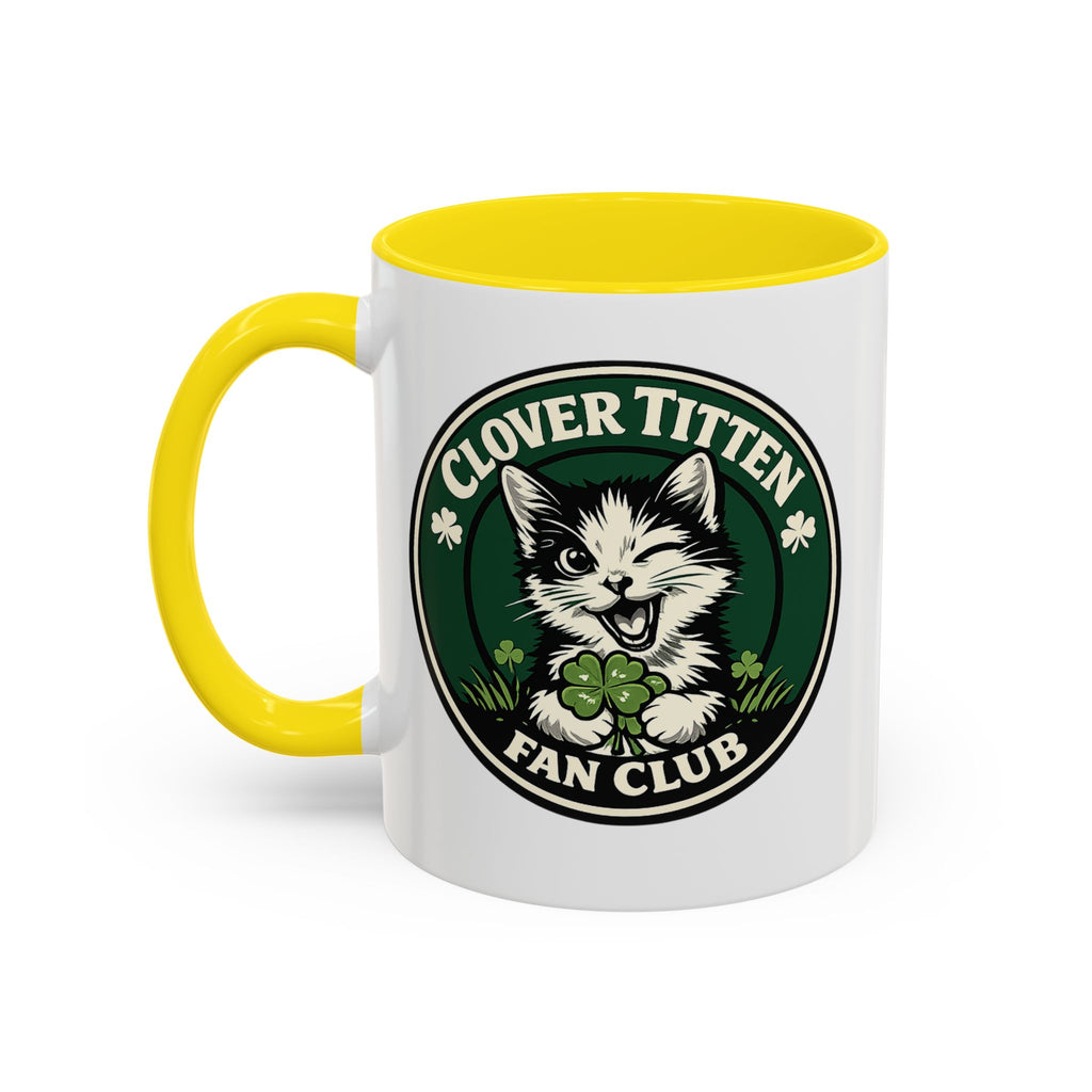 St. Patrick's Lucky Shamrock Coffee Mug — Accent 11/15oz