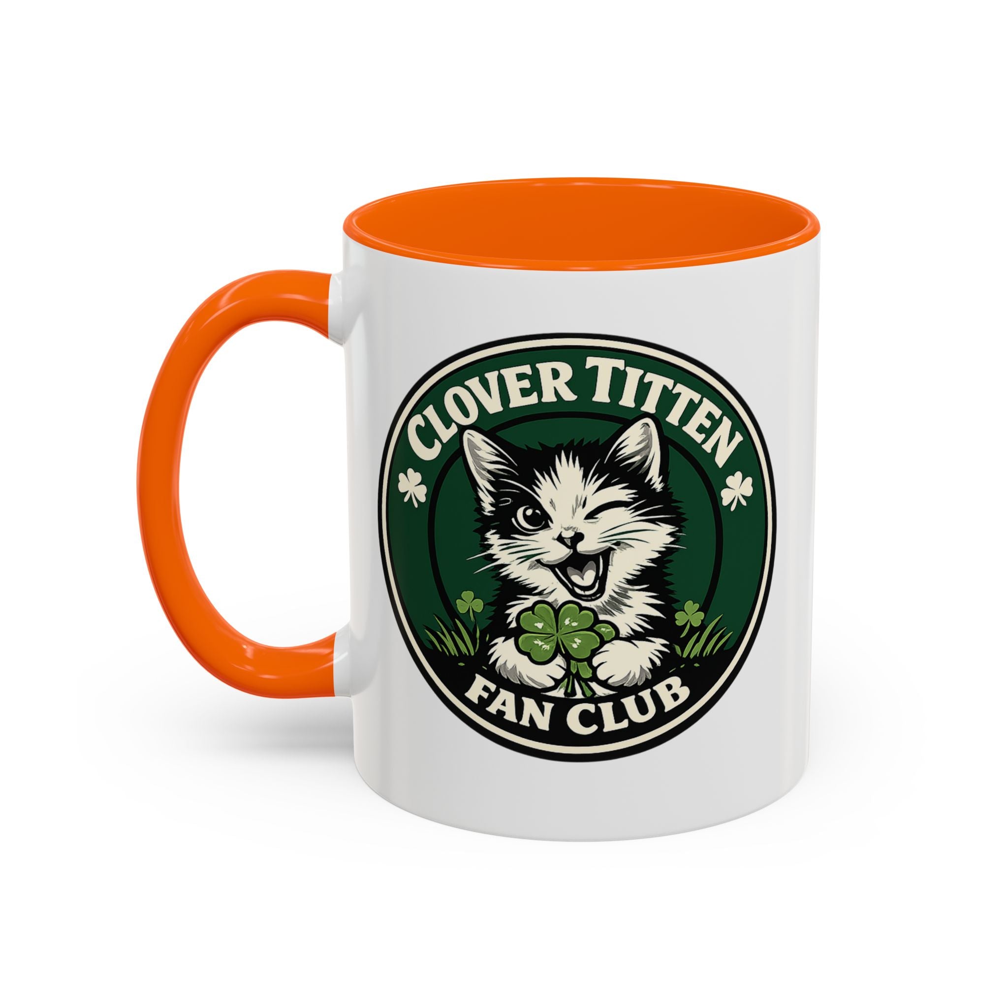 St. Patrick's Lucky Shamrock Coffee Mug — Accent 11/15oz