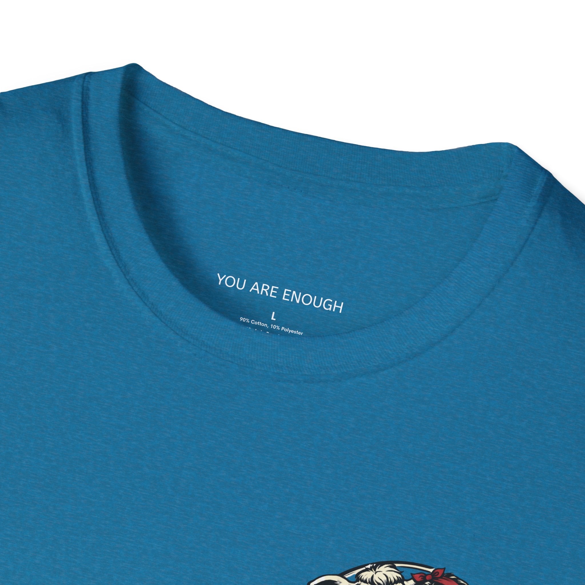 Tattletits Trading Co. logo T-Shirt | Cow & Woman Vintage Farm Illustration