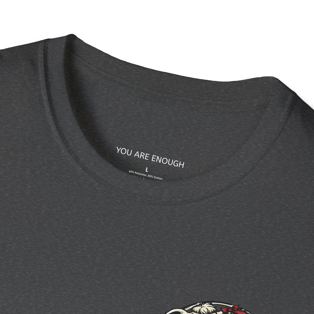 Tattletits Trading Co. logo T-Shirt | Cow & Woman Vintage Farm Illustration