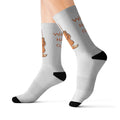 Funny Kitten Socks – "Wanna Hang Out?" Sublimated Crew Socks