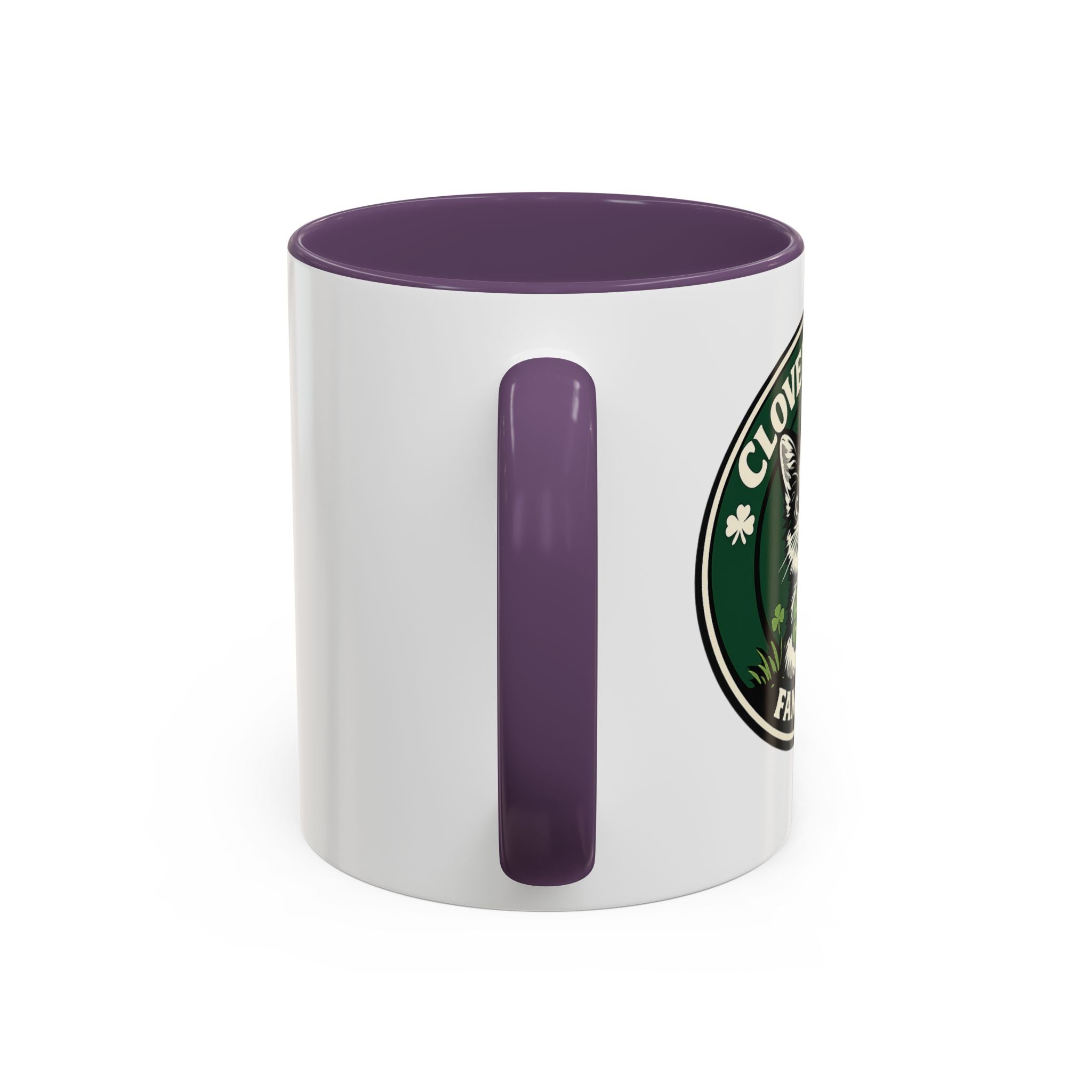 St. Patrick's Lucky Shamrock Coffee Mug — Accent 11/15oz